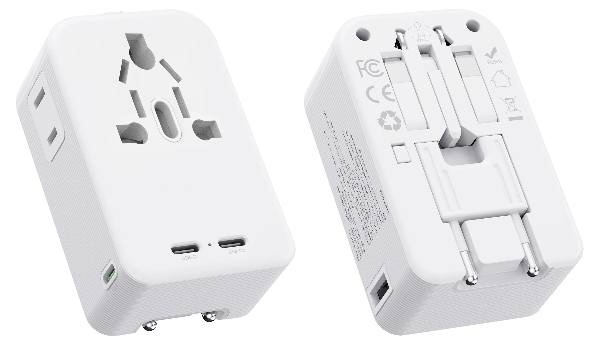 NT011-ALL universal travel adapter representing Travel Adapters