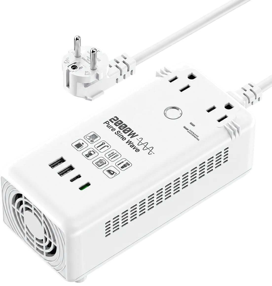 TUS-11 pure sine wave voltage converter